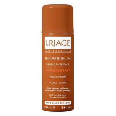 Spray autobronzant Bariesun Brume Thermale, 100 ml, Uriage