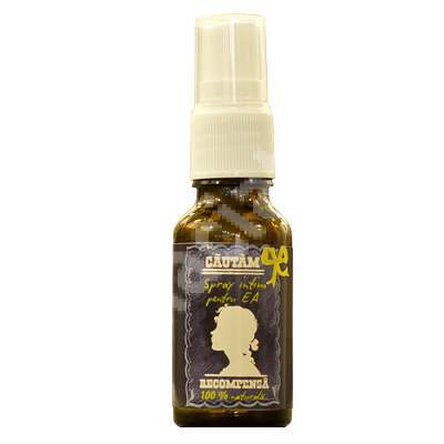 Spray intim pentru ea, 100% natural, 20 ml, Prisaca Transilvania