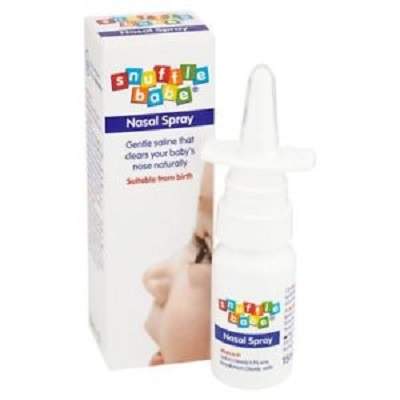 Spray nazal, Snuffle Babe, +0 luni, 15ml, Vapour Rub