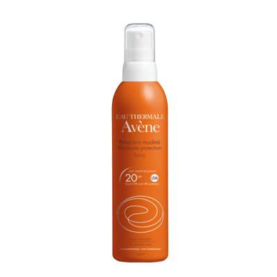 Spray protectie solara, Avene SPF 20, 200 ml, Pierre Fabre