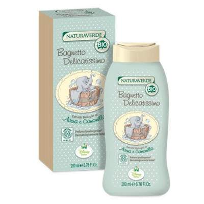 Spuma Bio de baie delicata Dumbo, 200 ml, NaturaVerde