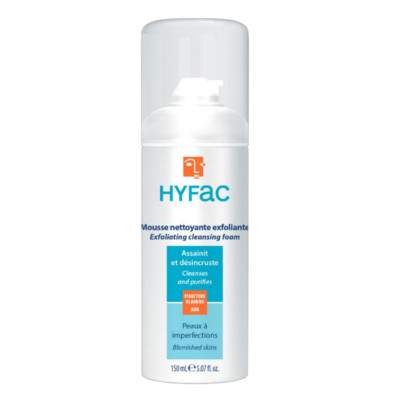 Spuma exfolianta de curatare, 150 ml, Hyfac