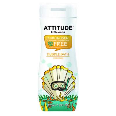 Spumant de baie Eco pentru copii, 355 ml, Attitude