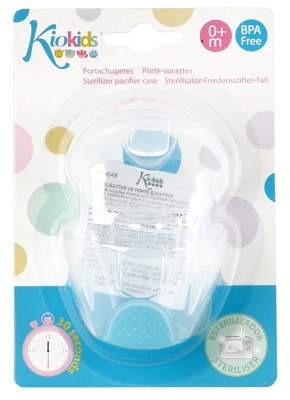  Sterilizator si cutie protectie suzeta, bleu, 1138K, Kiokids