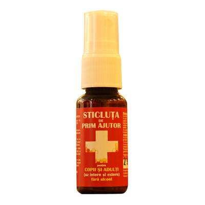 Sticluta de Prim Ajutor, 20ml, Prisaca Transilvania