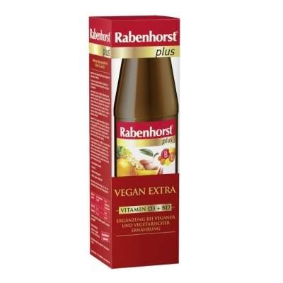 Suc - Vegan Extra Plus, cu D3 si B12, 450ml, Rabenhorst