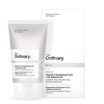 Suspensie Vitamina C 23% si Acid Hyaluronic 2%, 30ml, The Ordinary