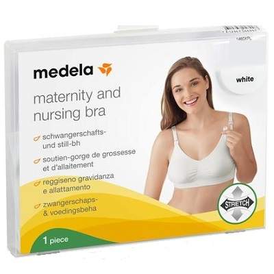 Sutien pentru alaptare Alb, masura M, Medela