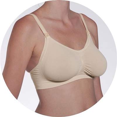 Sutien pentru alaptare Essentials crem, M, 3321 52M, Cantaloop