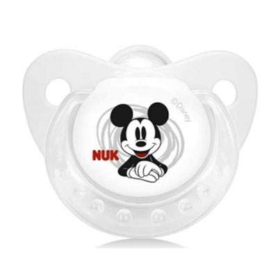 Suzeta ortodontica silicon Mickey, 6-18 luni, 735.840, NUK