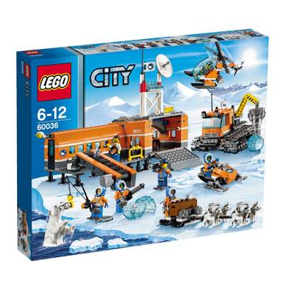 Tabara de baza arctica City, 6-12 ani, L60036, Lego