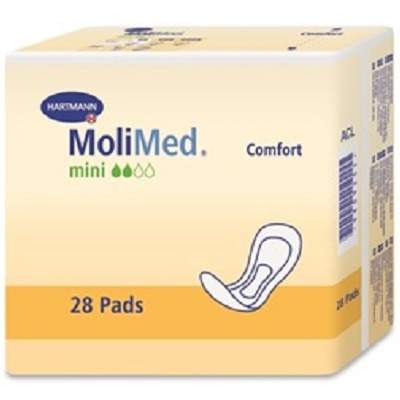 Tampoane pentru incontinenta usoara, MoliMed Comfort Mini, 28 bucati, Hartmann