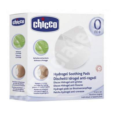 Tampoane san cu hidrogel, 10 bucati, 02256, Chicco