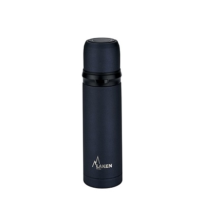 Termos inox pentru lichide Tapon-Vaso, Negru, 500 ml, Laken