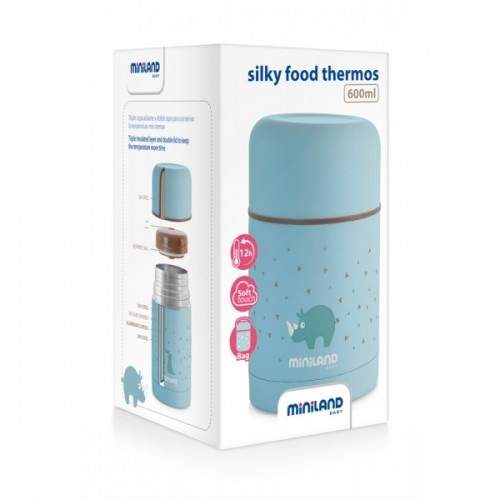 Termos, Silky Blue, 600 ml, Miniland