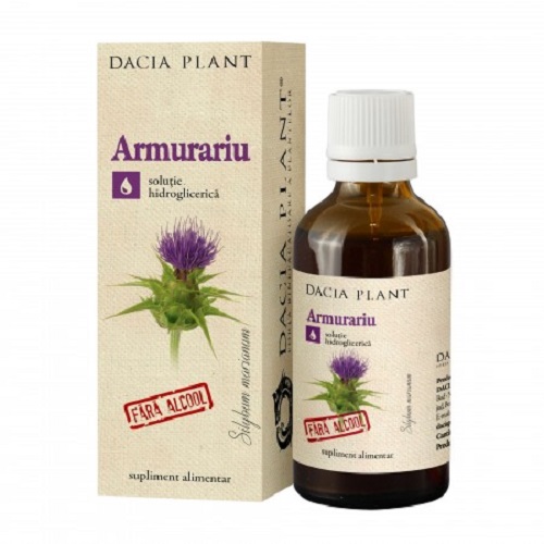 Tinctura nealcolizata de Armurariu, 50 ml, Dacia Plant