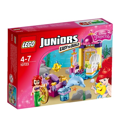 Trasura cu delfini a lui Ariel, 4-7 ani, L10723, Lego Juniors