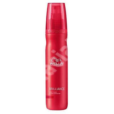 Tratament leave-in pentru parul lung si vopsit Brilliance, 150 ml, Wella Professionals