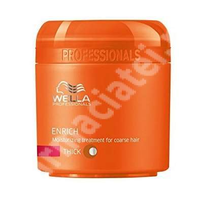 Tratament masca pentru parul uscat si deteriorat cu structura puternica Enrich, 150 ml, Wella Professionals