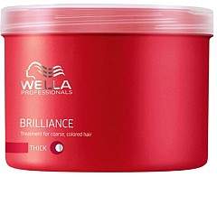 Tratament pentru par vopsit cu structura groasa Care Brilliance, 500 ml, Wella Professionals