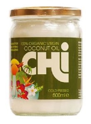 Ulei de cocos organic nefiltrat presat la rece, 500ml, Chi