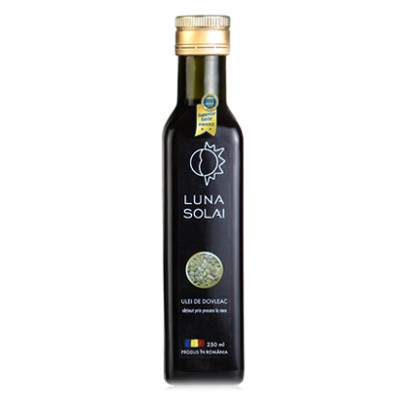 Ulei de dovleac presat la rece, 250 ml, Luna Solai