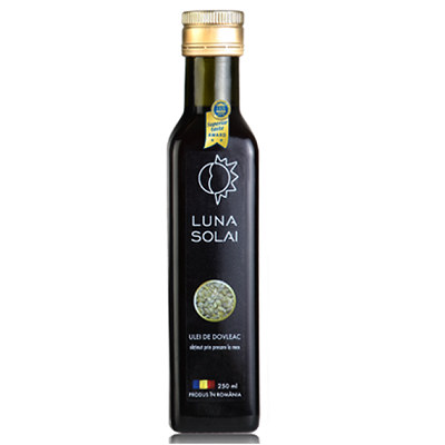 Ulei de dovleac presat la rece, 250ml, Luna Solai