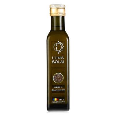 Ulei de in presat la rece, 250 ml, Luna Solai