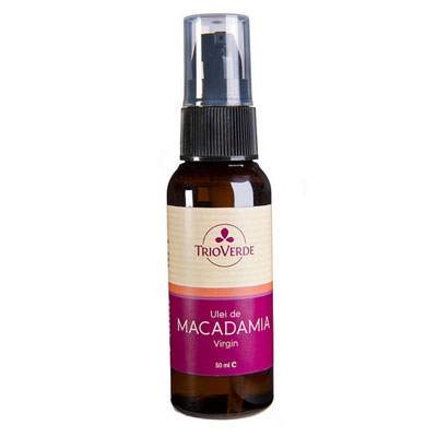 Ulei de Macadamia spray, 50 ml, Trio Verde