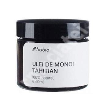 Ulei de Monoi tahitian, 60 ml, Sabio