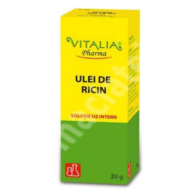 Ulei de ricin, 20 g, Vitalia