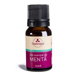 Ulei esential de Menta, 10 ml, Trio Verde