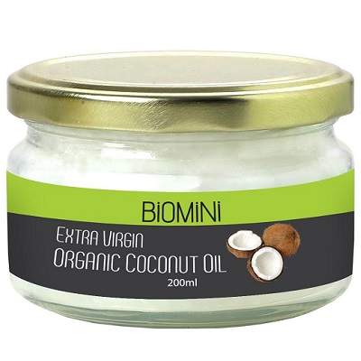 Ulei Extravirgin de Cocos Bio, 200ml, BioMini