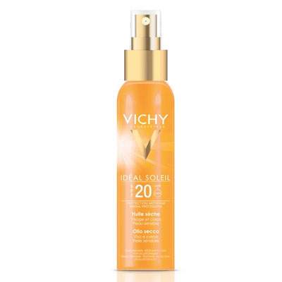 Ulei pentru protectie solara SPF 20 Ideal Soleil, 125 ml, Vichy