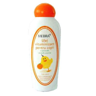 Ulei vitaminizant pentru copii, 150 ml, Mebra  