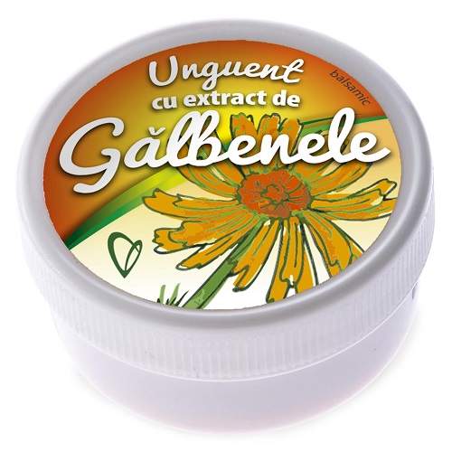 Unguent balsamic cu extract de galbenele, 20 g, Viva Pharma