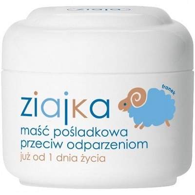 Unguent pentru fundulet cu oxid de zinc, 50 ml, Ziaja