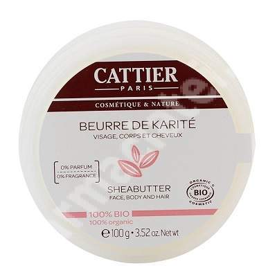 Unt de shea Bio, 100 g, Cattier