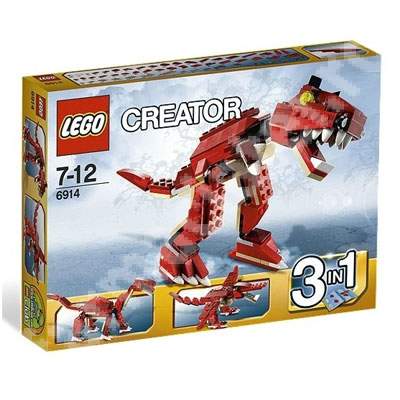 Vanatori preistorici Creator, 7-12 ani, L6914, Lego