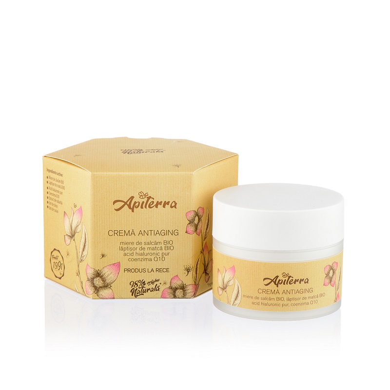 Crema antiaging, 50 ml, Apiterra