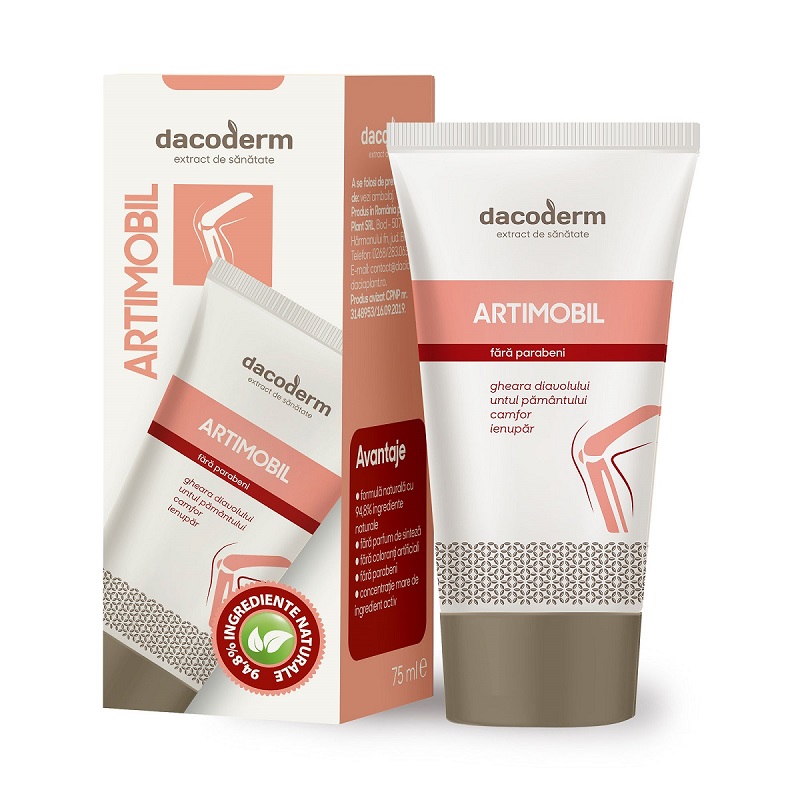 Crema Artimobil Dacoderm, 75 ml, Dacia Plant