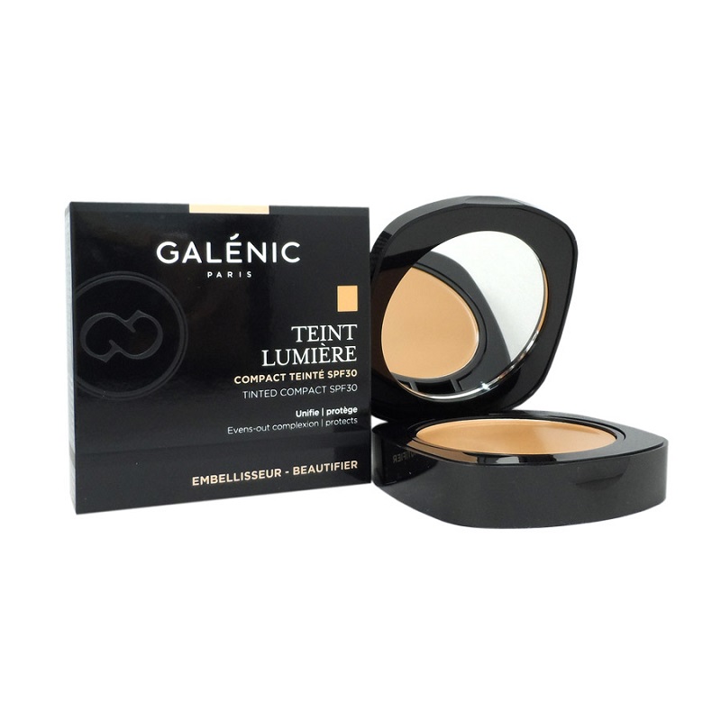 Crema compacta nuantatoare Teint Lumiere SPF 30, 9 g, Galenic