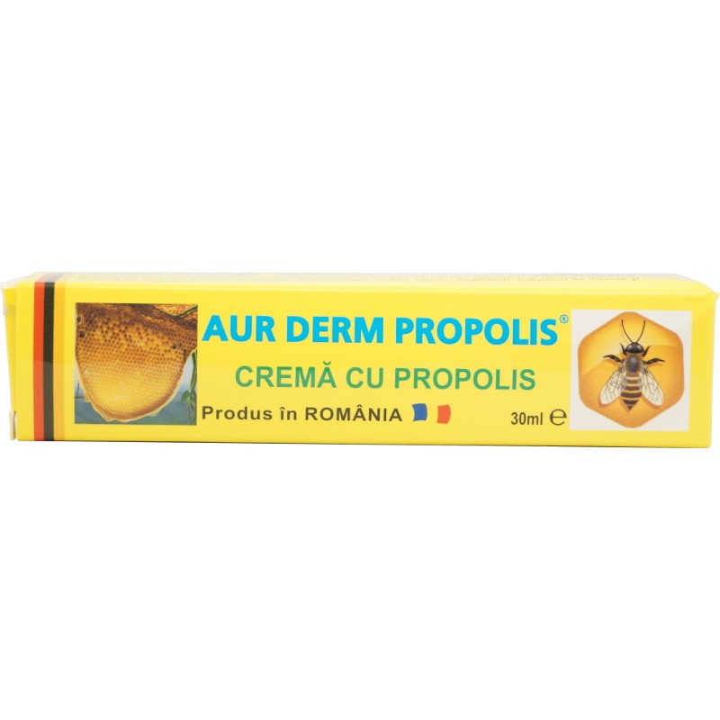 Crema cu propolis, 30 ml, Aur Derm