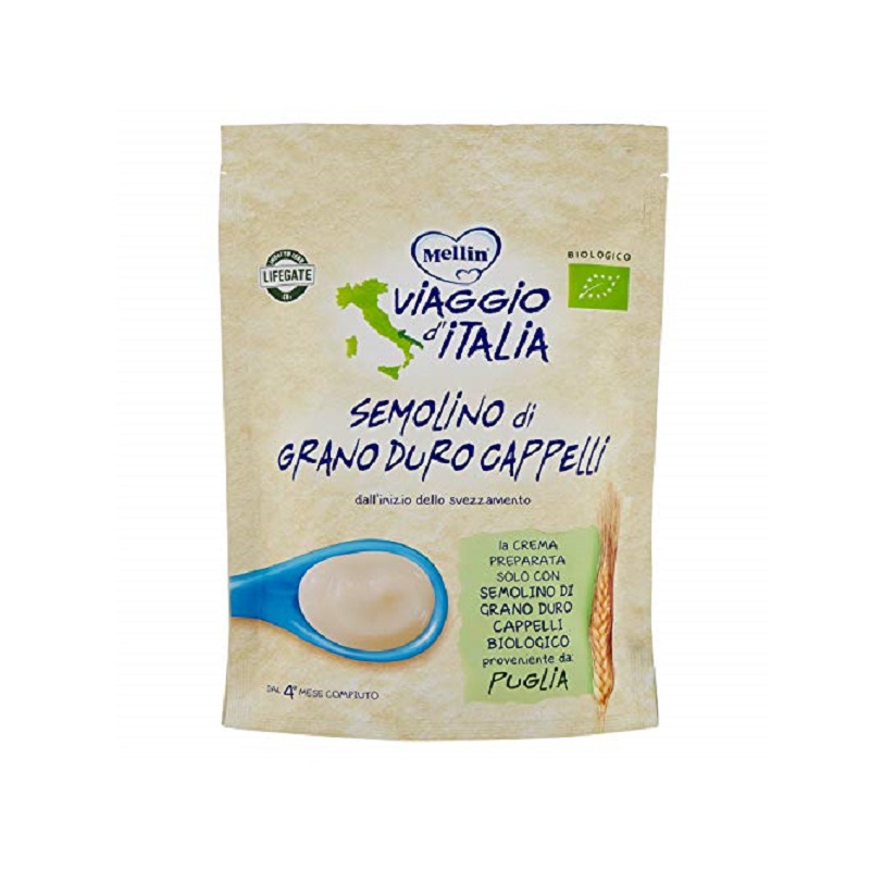 Crema de grau dur bio, 200 gr, Milupa