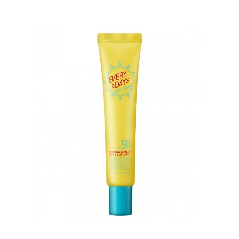 Crema faciala cu protectie solara, spf 50+, Every Day Sun Cream, 30 ml, Apieu