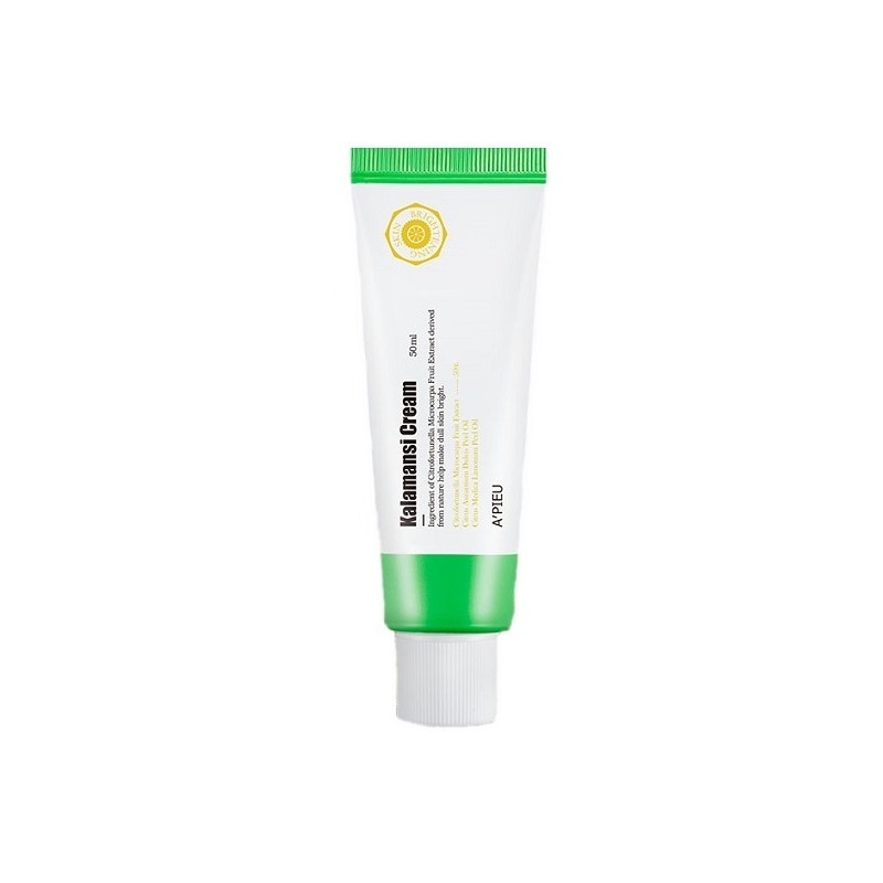 Crema faciala pentru luminozitate cu extract de Kalamansi, 50 ml, Apieu