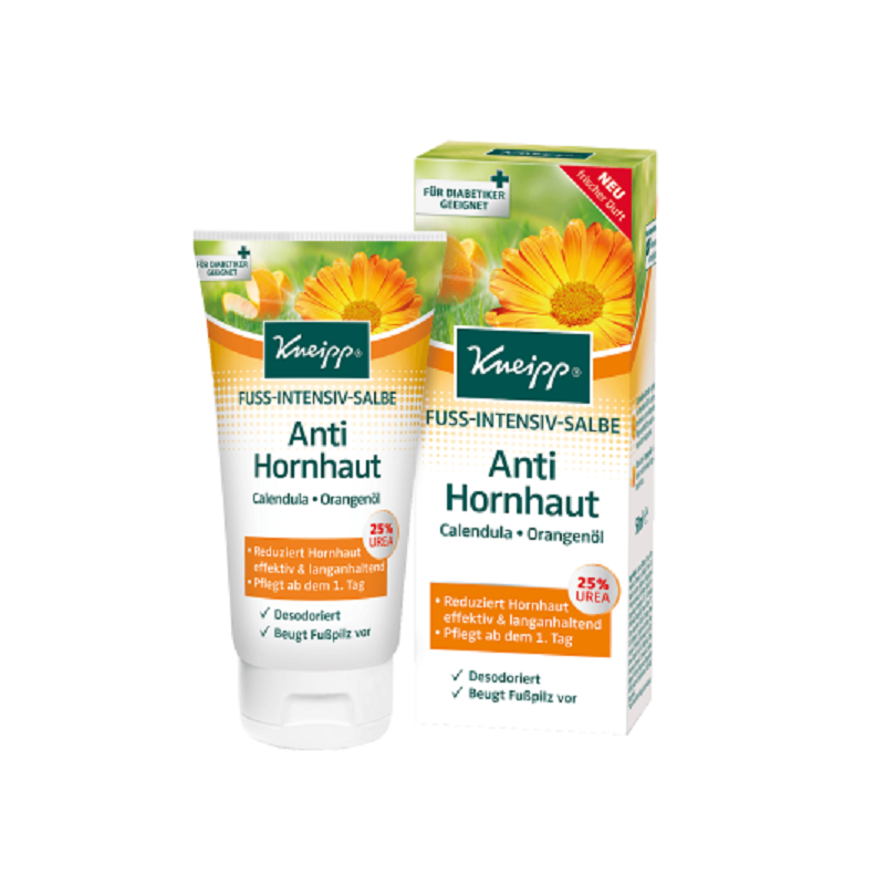 Crema impotriva bataturilor +25% Uree, 50 ml, Kneipp    