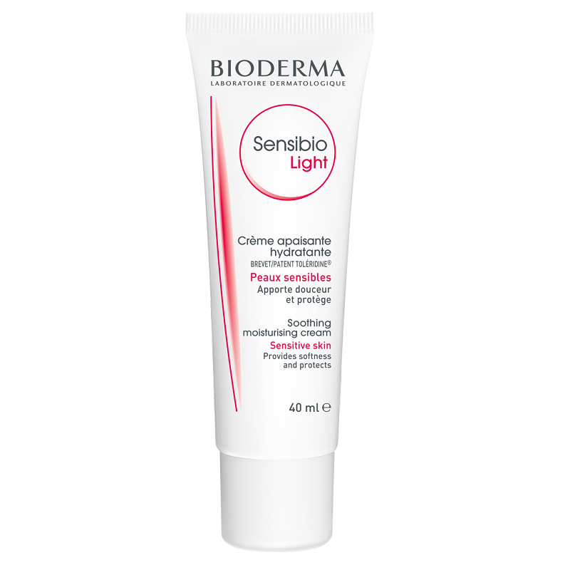 Crema pentru piele sensibila Sensibio Light, 40 ml, Bioderma