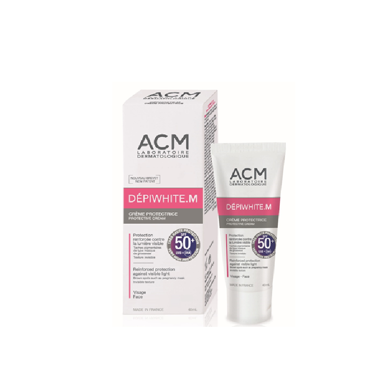 Crema protectie solara SFP50+ DepiWhite M, 40 ml, ACM