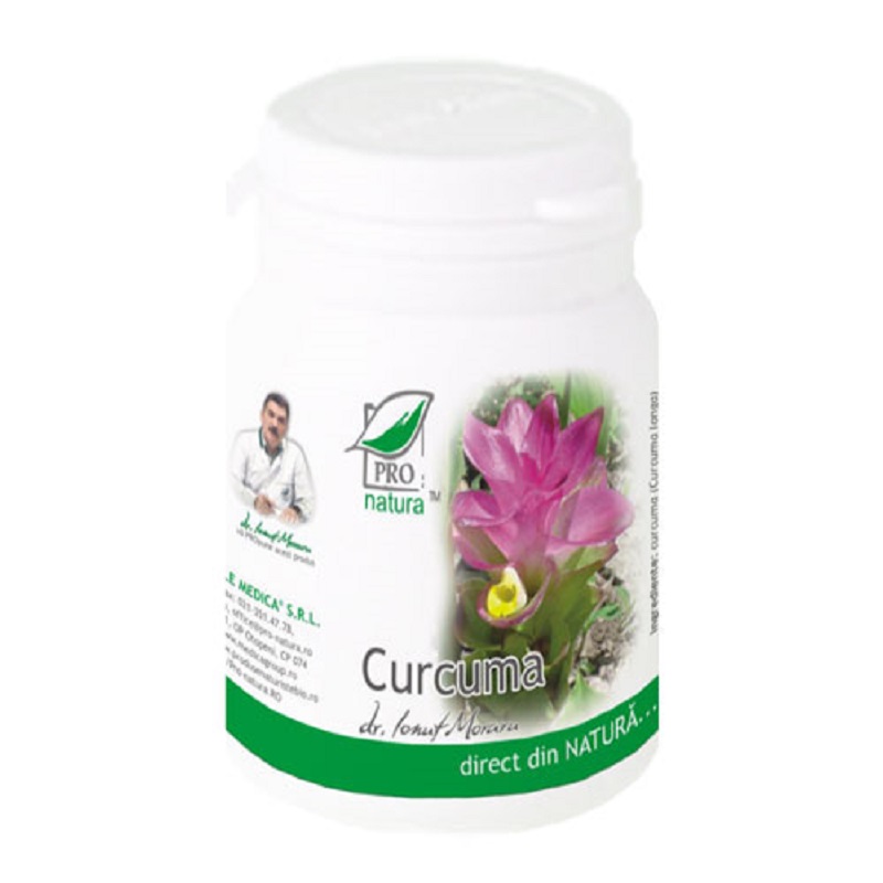 Curcuma, 150 capsule, Pro Natura